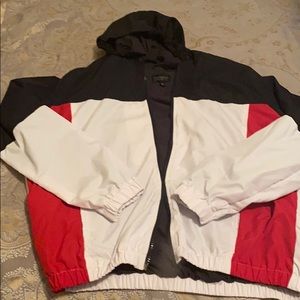 Topshop hooded windbreaker